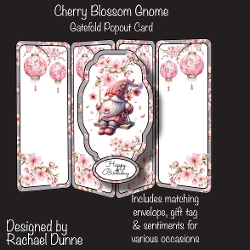 Cherry Blossom Gnome Gatefold Popout Mini Kit
