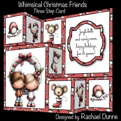Whimsical Christmas Friends Three Step Mini Kit
