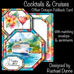 Cocktails & Cruises Offset Octagon 5 x 7 Mini Kit