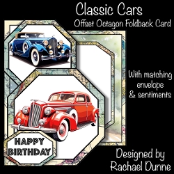 Classic Cars Offset Octagon 5 x 7 Mini Kit