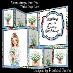 Snowdrops For You Three Step Mini Kit