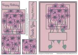 Dangling Flowers Pyramid