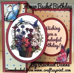 Flower Basket Birthday