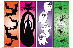 Halloween Bookmarks Multicoloured