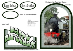 Train Cutaway Card HB