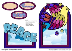 Peace on Earth Purple