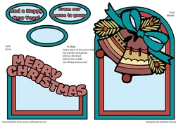 Christmas Bells Red & Teal