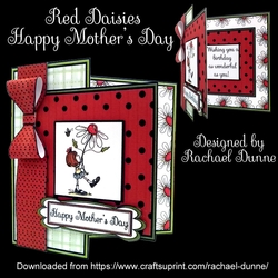 Red Daisies Mothers Day