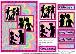 Groovy Birthday Pink