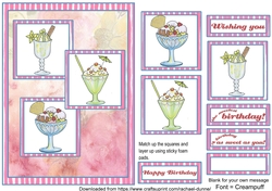 Sweet Birthday Watercolour