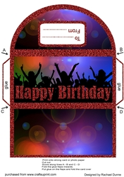 Party People Birthday Money Wallet