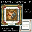 Heavenly Stars Teal SC