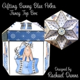 Gifting Bunny Blue Polka FTB