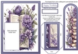 Birthday Vintage Book Stack Bookmark Card