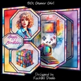 80s Child Gamer Girl Octagon Foldback