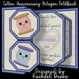 Cotton Anniversary Octagon Foldback Card