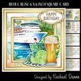 Beer Cruise 6 x 6 inch square card