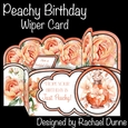Peachy Birthday Wiper Card