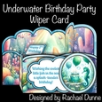 Underwater Sea Party Wiper Card