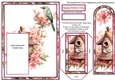 Birdhouse Mothers Day Bookmark Card