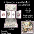Afternoon Tea with Mum Twist and Pop Card