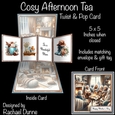 Cosy Afternoon Tea Twist and Pop Card