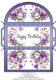 February Birth Flower Money Wallet