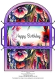 August Birth Flower Money Wallet