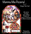 Mamma Mia Pizzeria 5 x 7 Octagon Tent Card