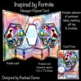 Inspired by Fortnite Hexagon Popout Card