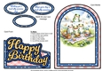 Toad-ally Amazing Birthday Cutaway Arch Card