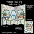 Vintage Road Trip Hexagon Popout Card