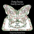 Pretty Peonies Butterfly Easel Card