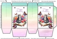 Cats Books and Butterflies Birthday Mini Gift Bag