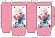 Pretty Chrysanthemums Birthday Mini Gift Bag