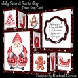 Jolly Scandi Santa Joy Three Step Mini Kit