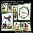Cute Halloween Ghost & Friends Three Step Mini Kit