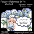 Peekaboo Hydrangeas for You Wiper Card Kit
