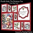 Poodle Under The Christmas Tree Three Step Mini Kit