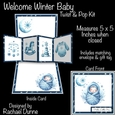Welcome Winter Baby Twist & Pop Card