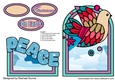 Peace on Earth Pink & Blue