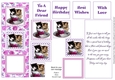 Kitties in a Teacup with Verse (Birthday)