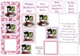 Mothers Day Kitties in a Teacup (Red Roses)
