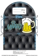 Beer Money Wallet Blue