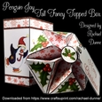 Penguin Joy Tall Fancy Topped Box