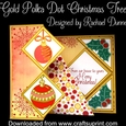 Gold Polka Dot Christmas Tree