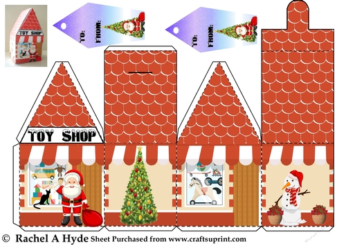 Santas Toy Shop Box