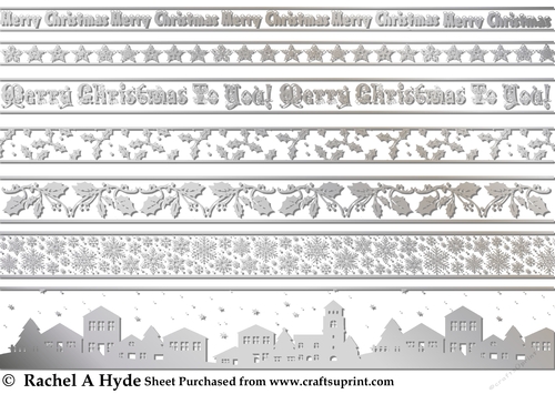 Christmas Borders - Silver Days