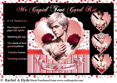 Mr Cupid Tent Card Kit