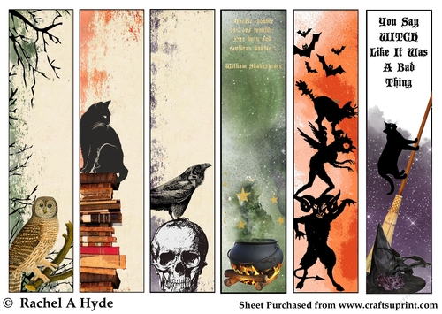 Book of Shadows Bookmarks